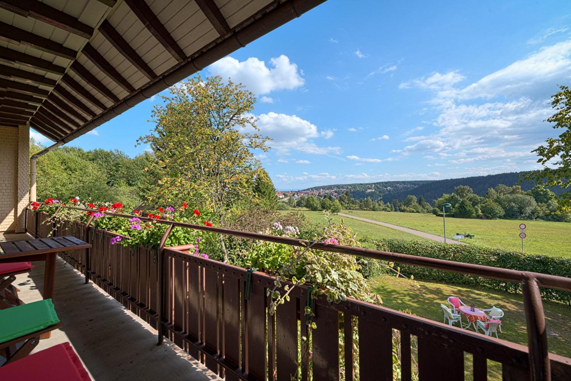 Ferienwohnung Panoramablick フロイデンシュタット エクステリア 写真